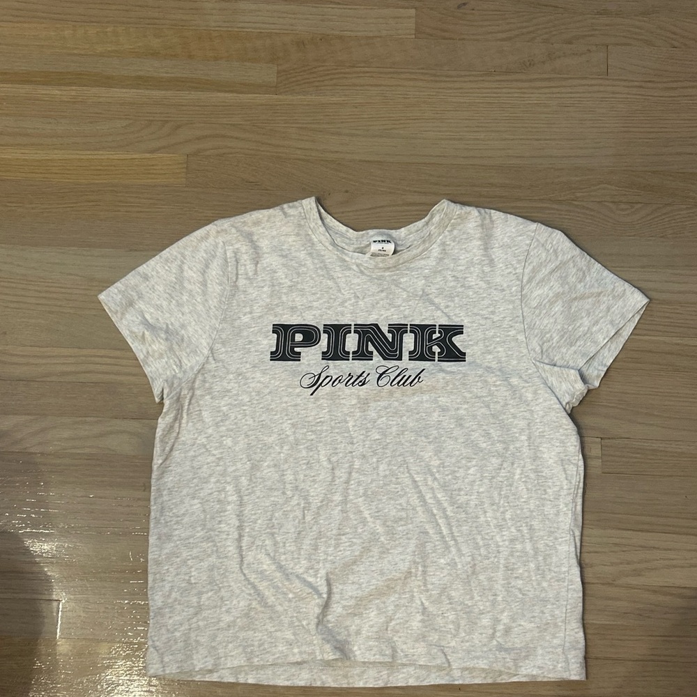 PINK Victoria's Secret Heather Gray Tee